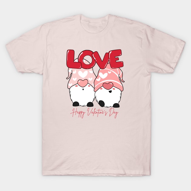 Happy Valentine's Day T-Shirt by Gryaunth